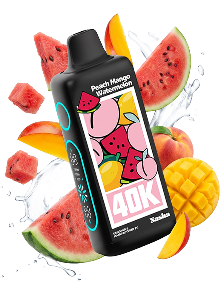 Nasha 40K - Peach Mango Watermelon