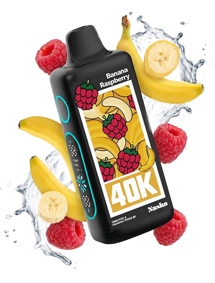 Nasha 40K - Banana Raspberry