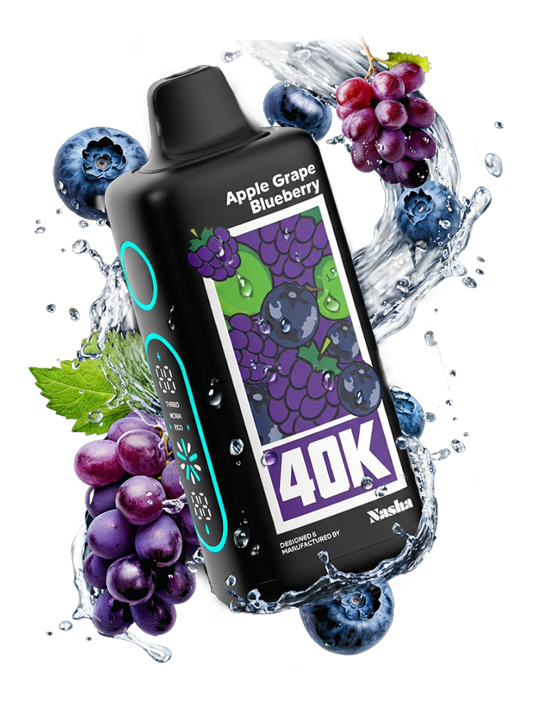 Nasha 40K - Apple Grape Blueberry