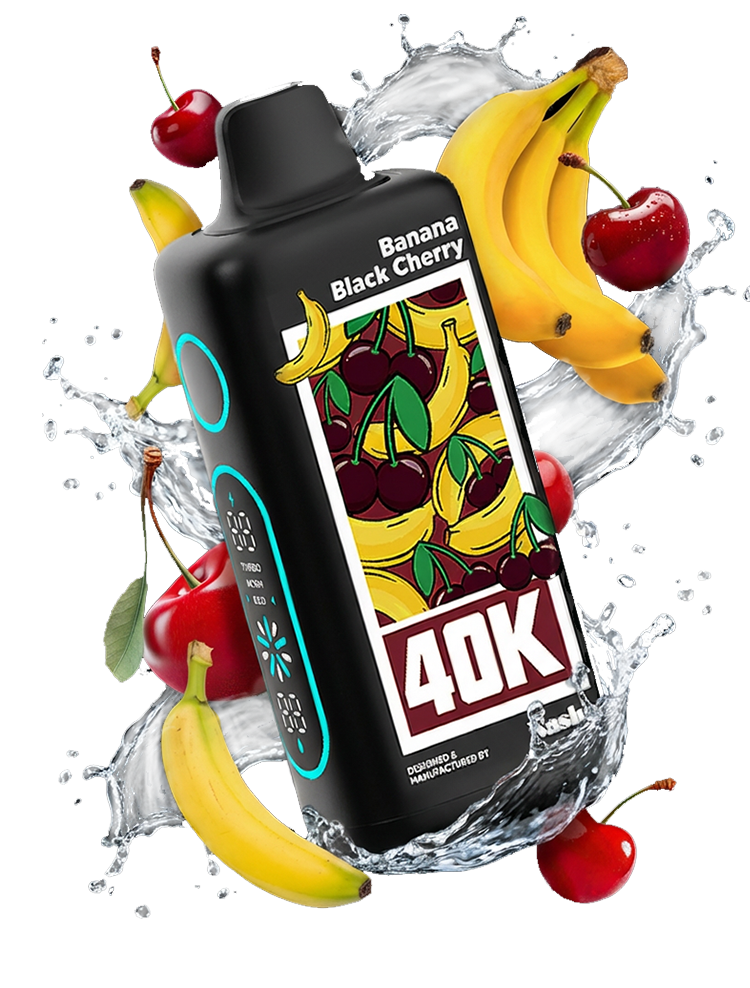 Nasha 40K - Banana Black Cherry