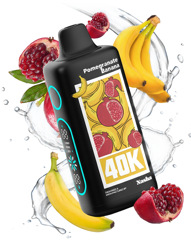 Nasha 40K - Pomegranate Banana