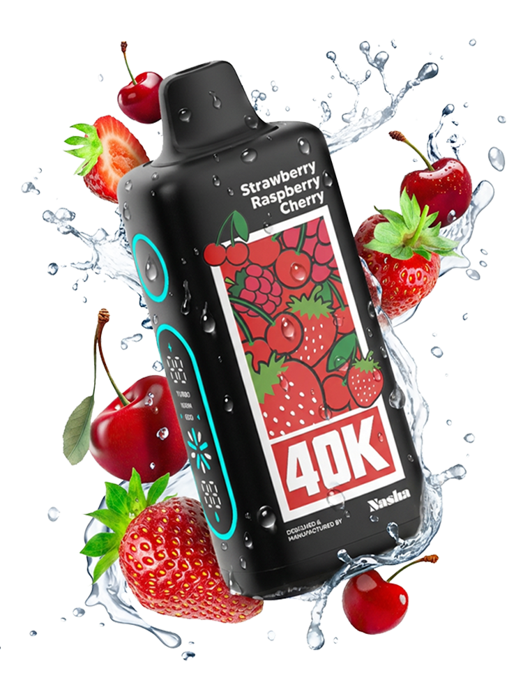 Nasha 40K - Strawberry Raspberry Cherry