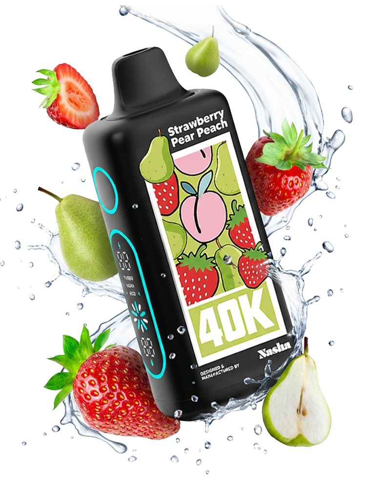 Nasha 40K - Strawberry Pear Peach