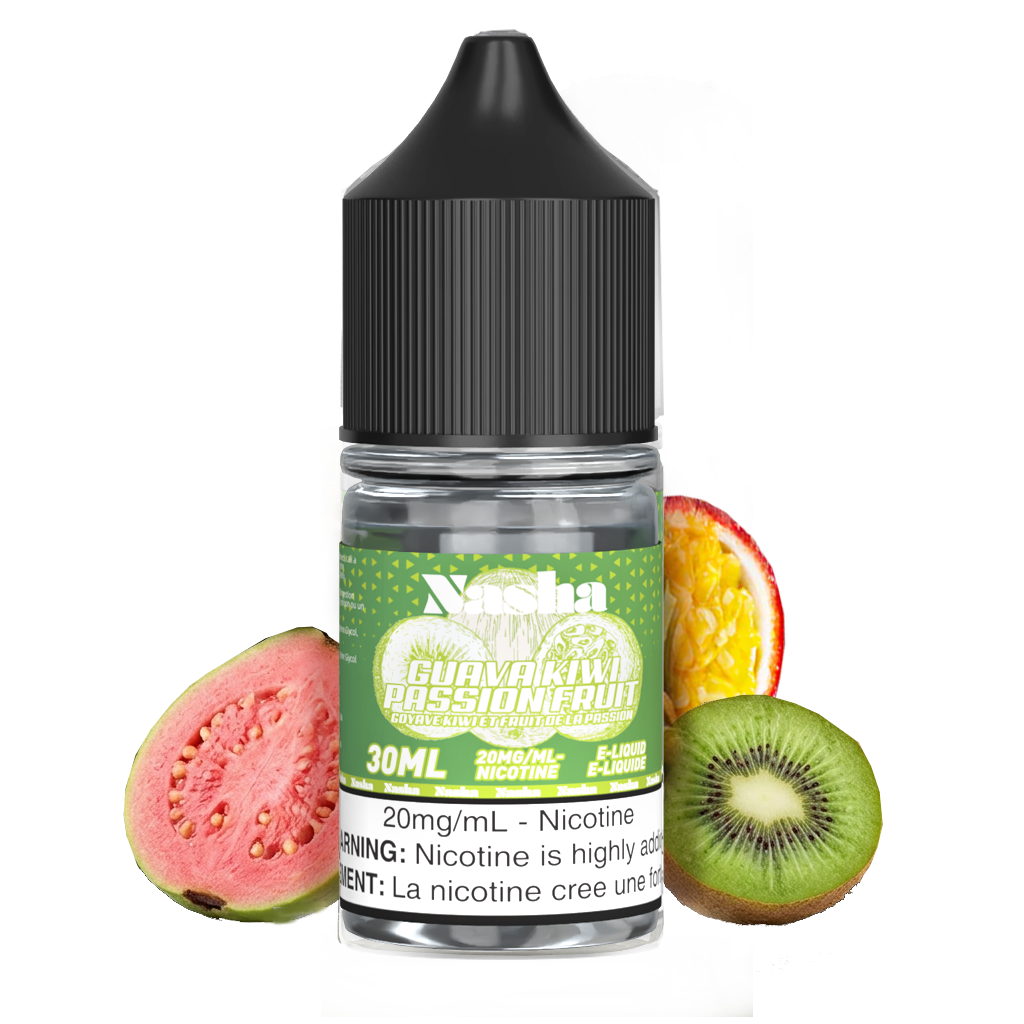 Nasha E-Liquid - Guava Kiwi Passionfruit